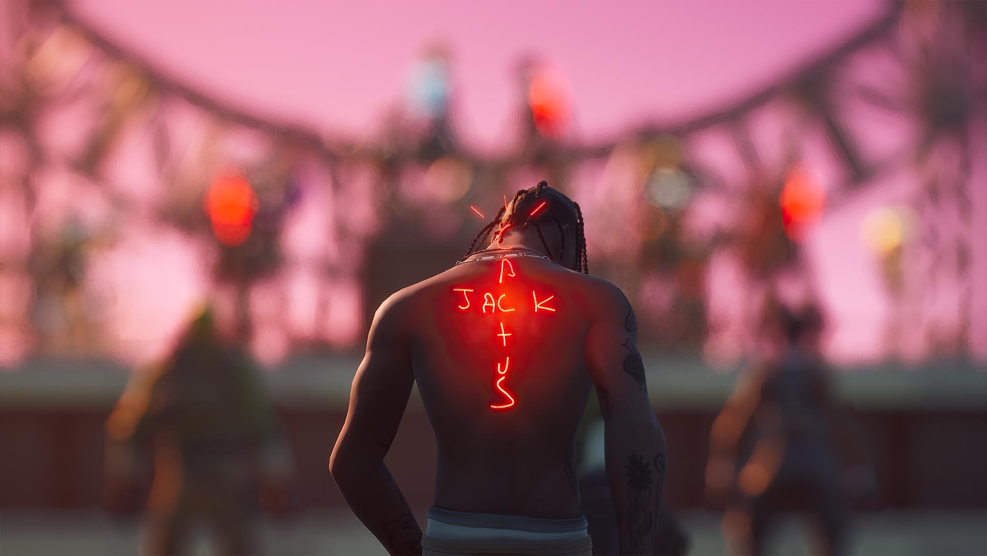Travis scott skin, travis fortnite skin